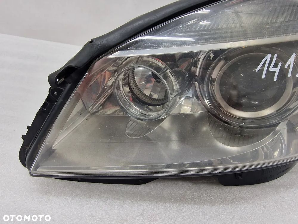 MERCEDES W204 06- XENON LEWY NIE SKRĘTNY LEWA LAMPA PRZEDNIA PRZÓD , NR A2048202961 , NR AUKCJI LL141 - 2