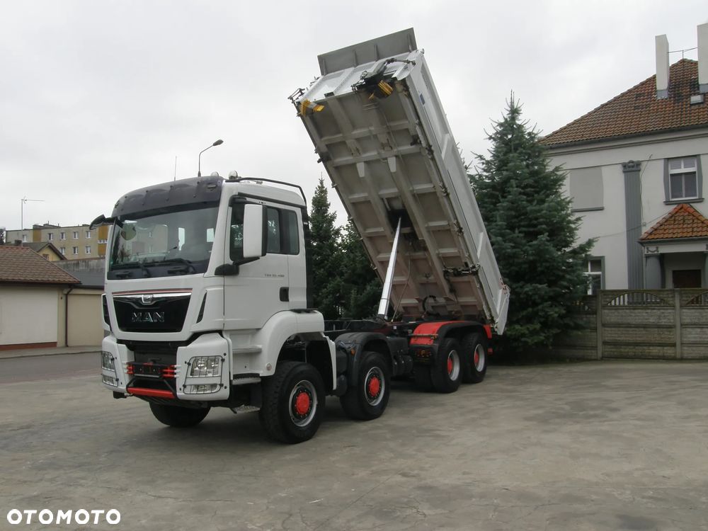 MAN TGS 35.480 8x6 2016 BORDMATIC 260000km manual z Niemiec - 17