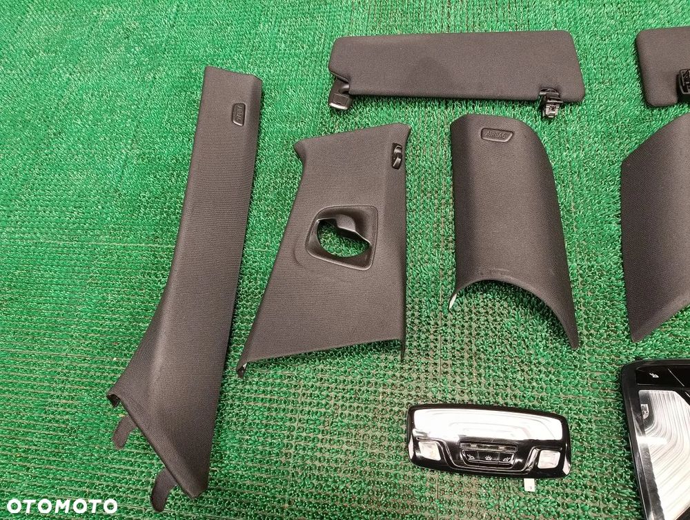 BMW G31 M pakiet 20-24r Podsufitka Poszycia Słupków Lampki KOMPLET - 5