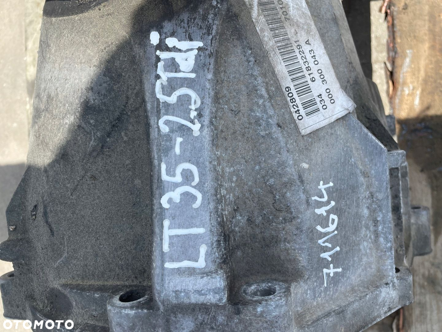 vw lt II 2.5 tdi skrzynia biegów manualna kod - 711614 711.614 - 7