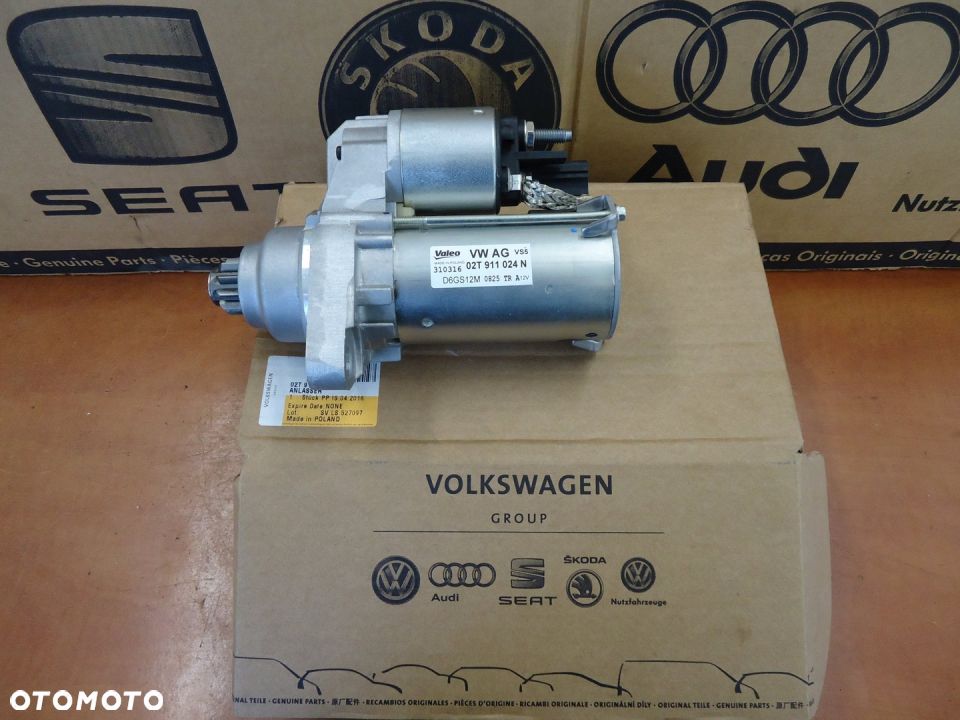 ROZRUSZNIK NOWY VALEO 02T911024N VOLKSWAGEN - 1