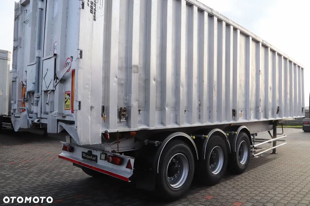 General Trailers TRAILERS / BENALU / WYWROTKA - 55 M3 / CAŁA ALUMINIOWA / 2000R - 12