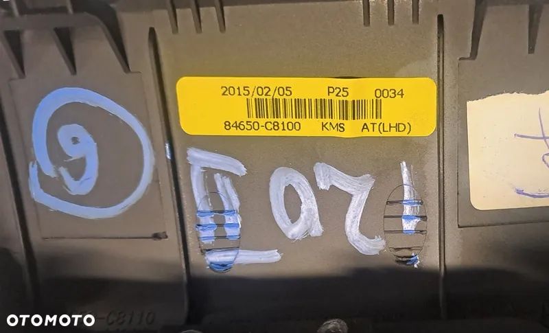 HYUNDAI I20 15r RAMKA MIESZEK ZMIANY BIEGÓW 84650-C8100 - 3