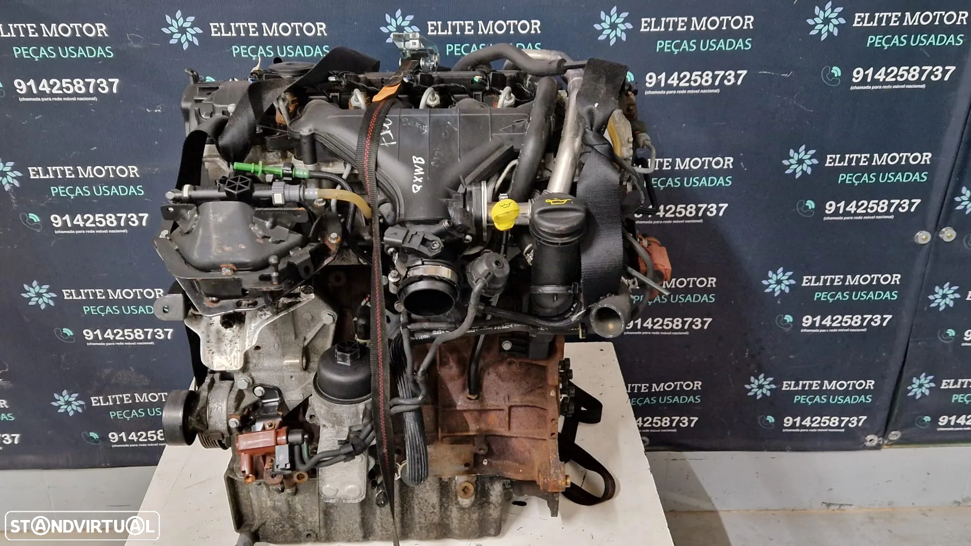 Motor usado QXWB FORD GALAXY S-MAX 2.0 TDI 140CV QXWA QXWC SMAX - 2