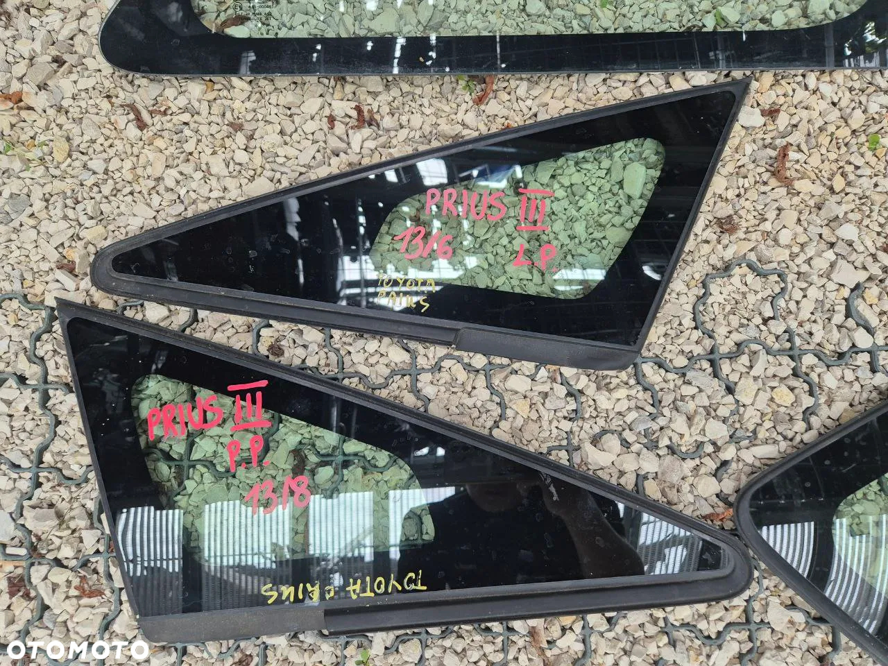SZYBY TOYOTA / LEXUS / NISSAN / SUZUKI / MITSUBISHI BOCZNA CZOŁOWA TYLNA - 22