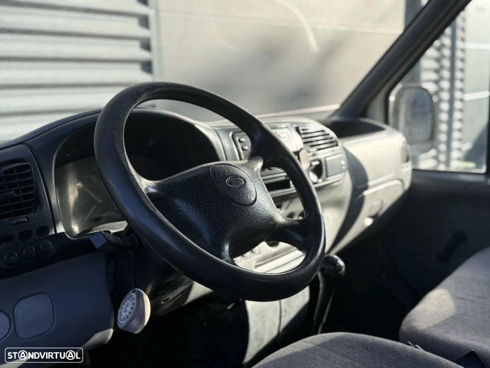 Ford TRANSIT 2.5 D 6 LUGARES + CAIXA ABERTA - 8
