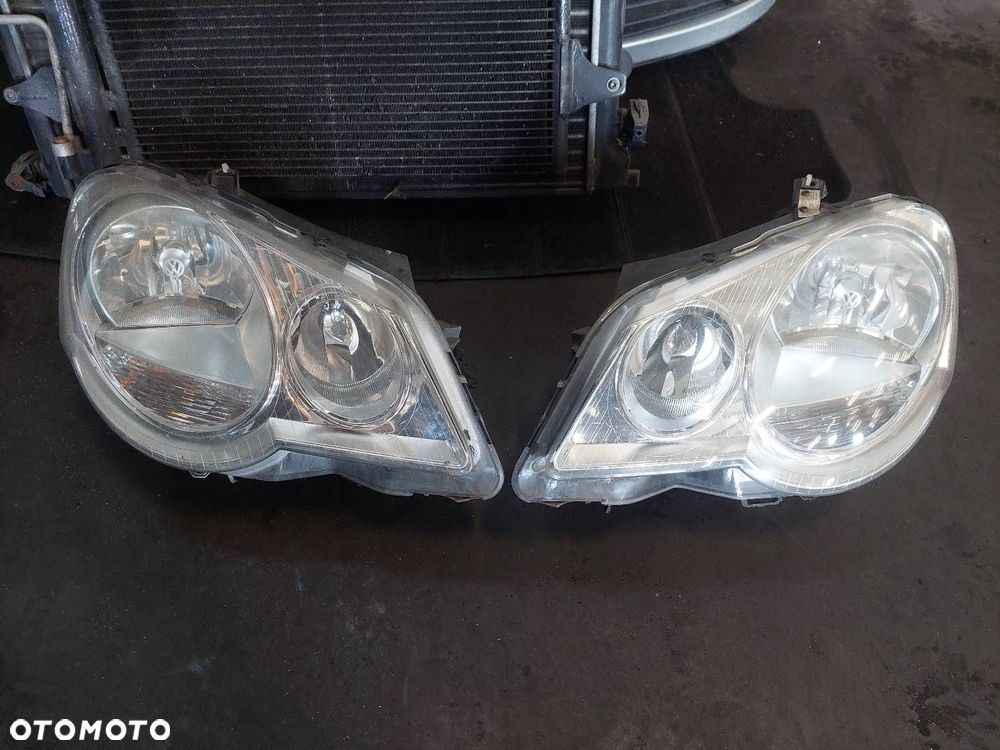 KOMPLETNY PRZÓD MASKA ZDERZAK BŁOTNIK LAMPY VOLKSWAGEN POLO IV LIFT LA7W - 6