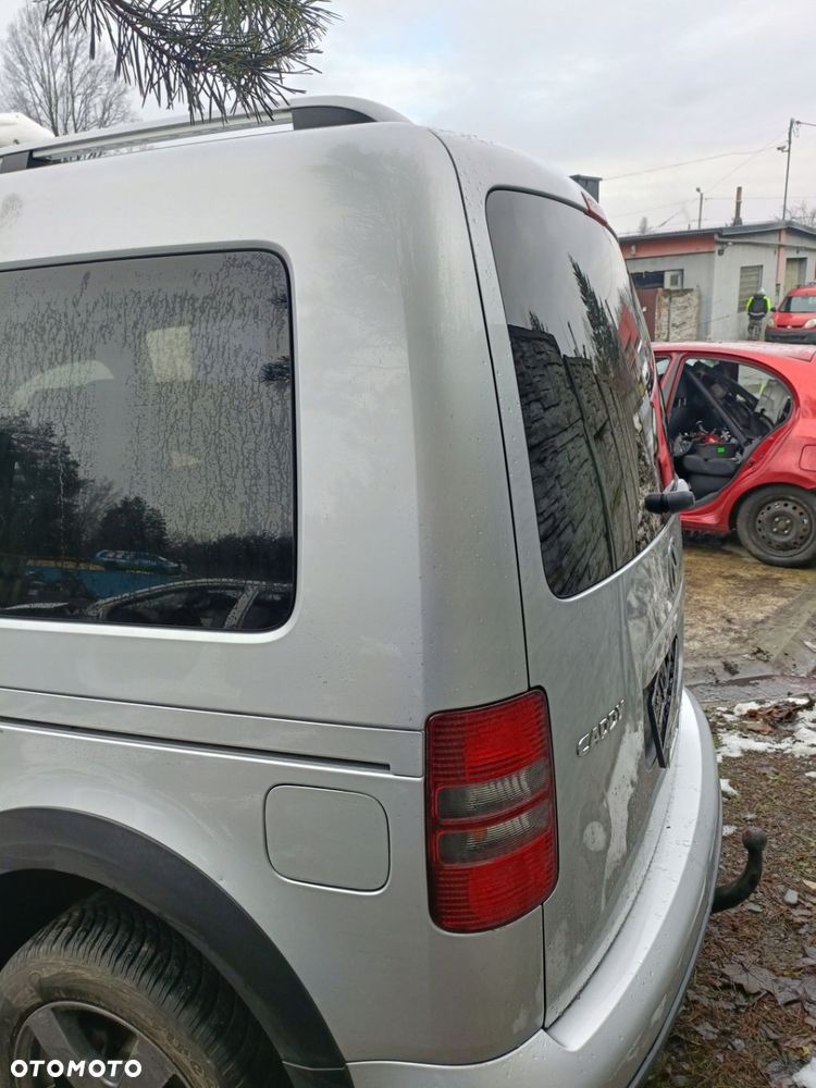 VOLKSWAGEN CADDY III LIFT 10-15 r. ĆWIARTKA błotnik lewy tył tylna SREBRNA !wersja krótka! * - 4