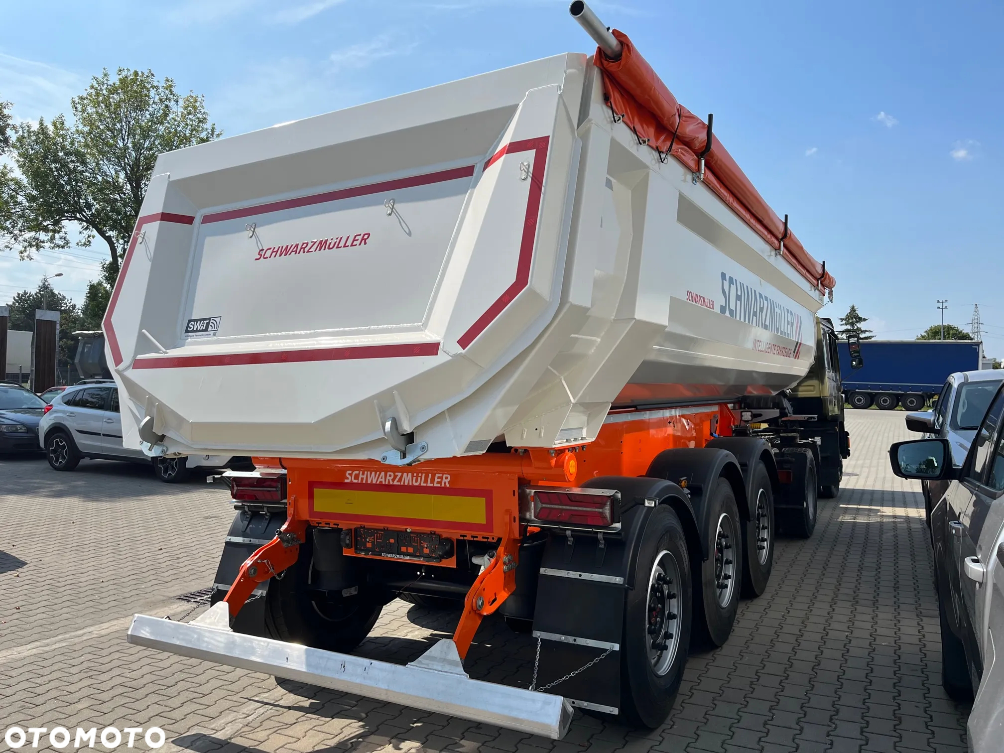 Schwarzmuller Stalowa wywrotka 25 m3/ Hardox/ 2024 r. - 3