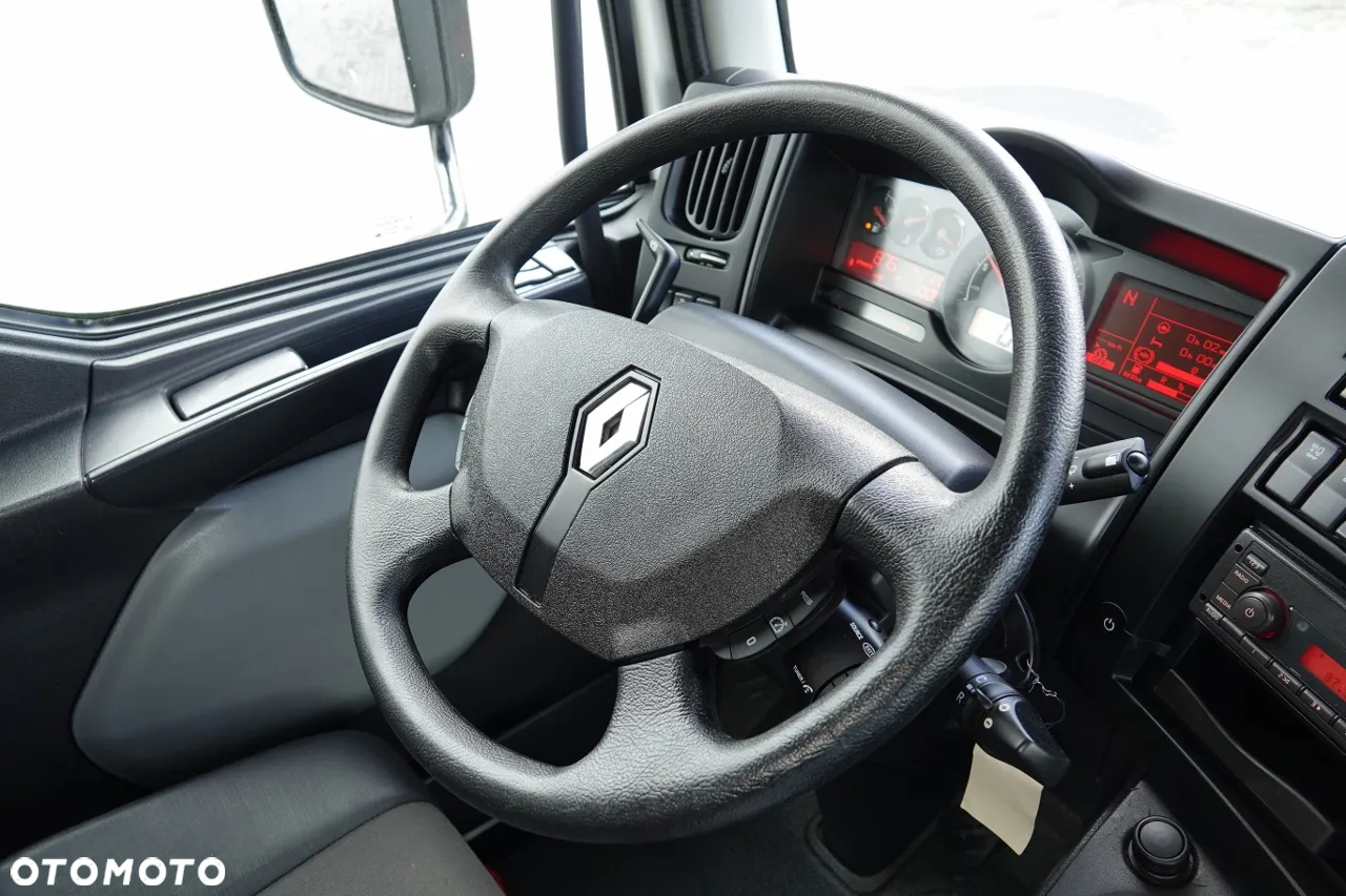 Renault D 210/  4X2 / SKRZYNIOWY 5 M + HDS PALFINGER PK 8.501 SLD A / UDŹWIG 5 580G / STEROWANIE RADIOWE / ROTATOR / SPROWADZONY - 29