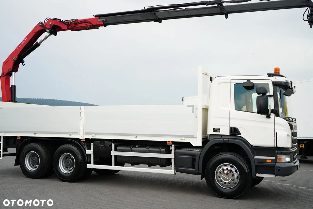 Scania / P 360 / 6 X 4 / SKRZYNIOWY + HDS / HMF 1730 K3 / RETARDER / ROTATOR / PILOT - 22