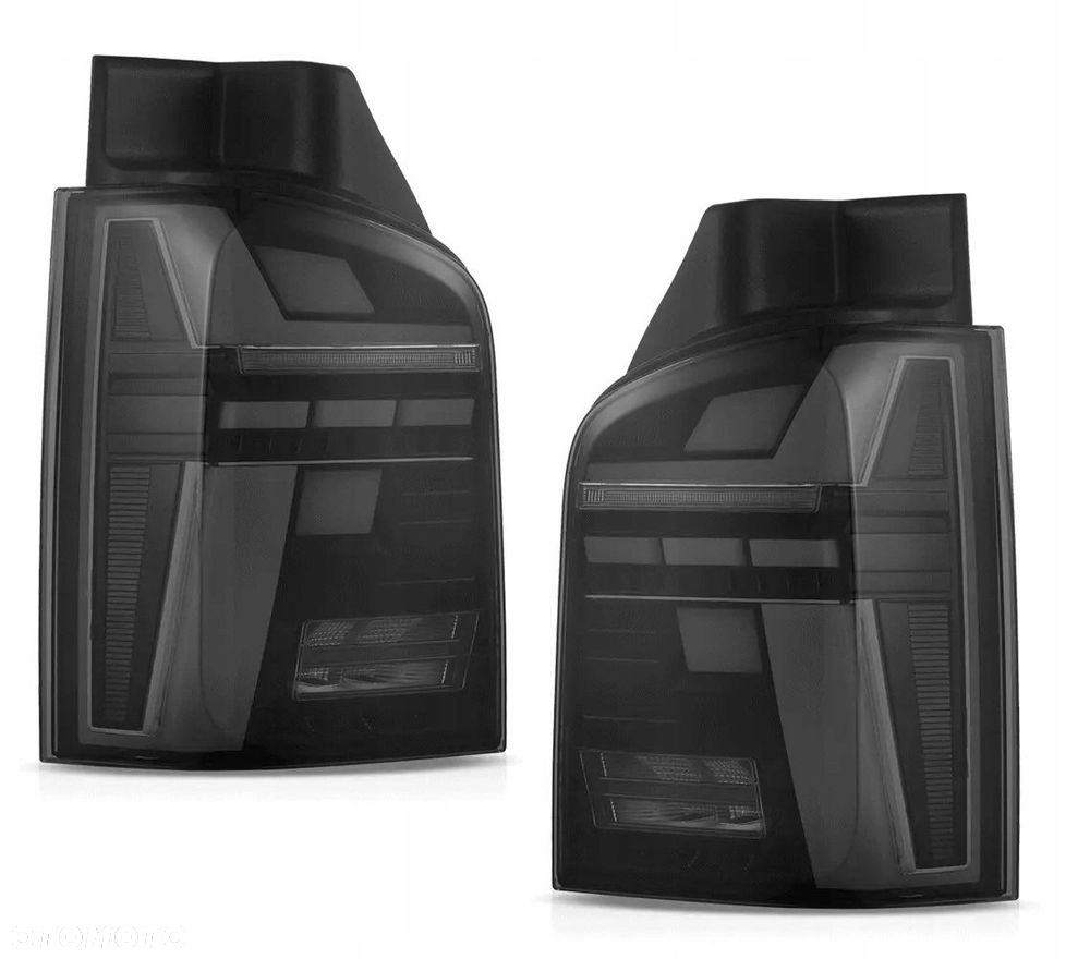 Lampy tyl Dynamiczne Led T6-look Vw T5 Transporter Multivan Caravelle 03-15 - 6