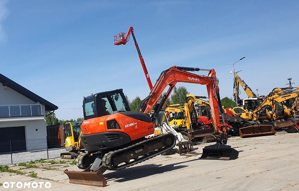 Kubota KX080-4 - 12