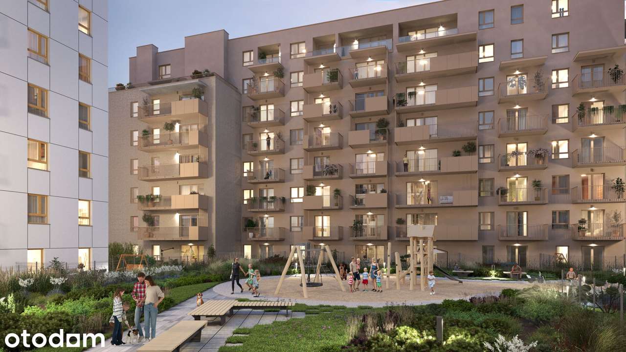2-pokojowe mieszkanie 39m2 + balkon