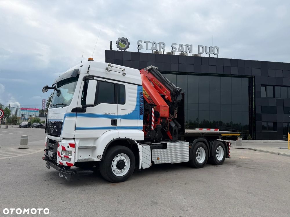 MAN TGS 26.480 6x6H PALFINGER PK 44002 FLY Jib Wciągarka HDS Siodło - 12