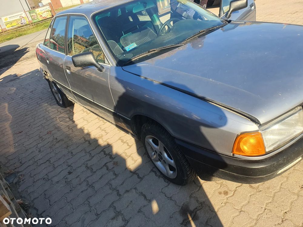 audi 80 b3 maska zderzak lampa grill błotnik drzwi zbiornik paliwa szyba lusterko klamka - 2