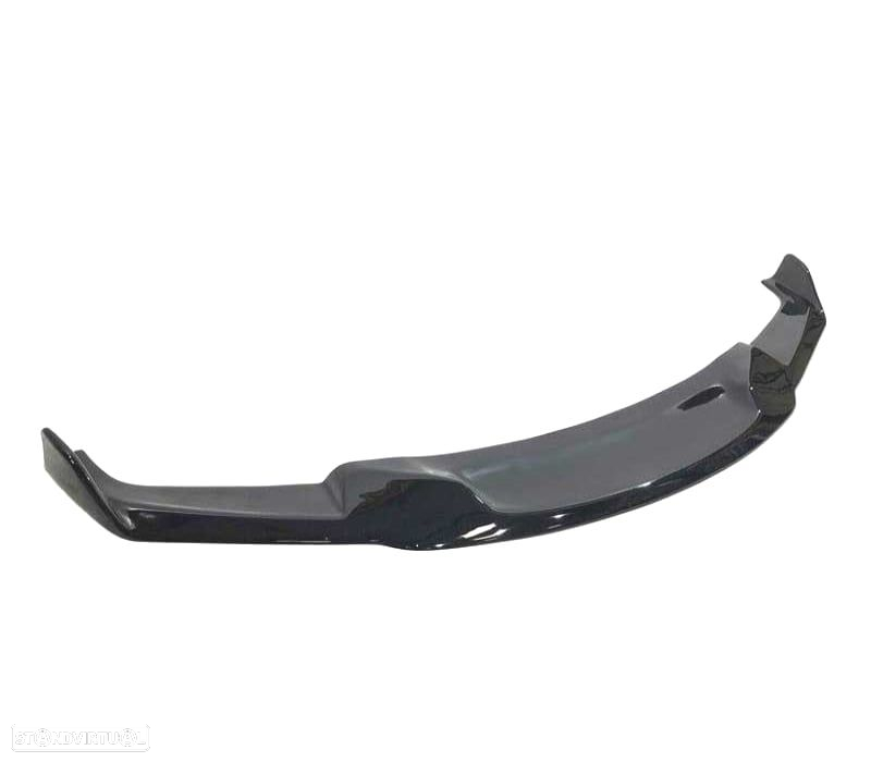 SPOILER LIP BMW F30 11-19 LOOK M TECH PRETO BRILHANTE - 3