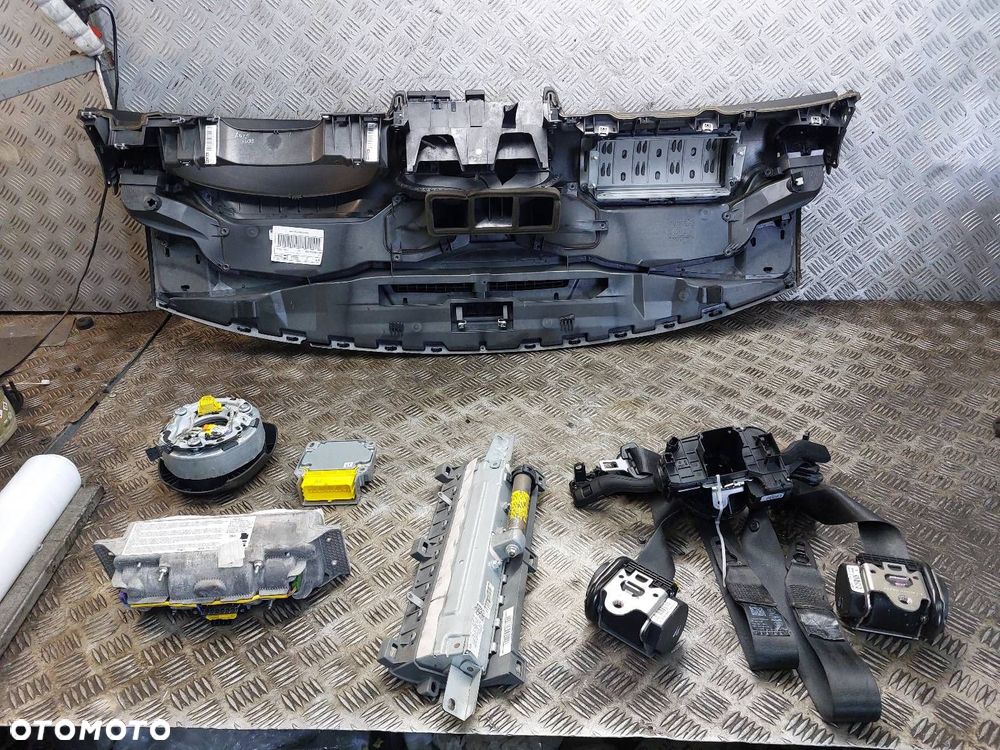 ZESTAW AIRBAG KOKPIT DESKA MODUŁ PODUSZKI PASY SEAT EXEO I 3R0880201C - 15