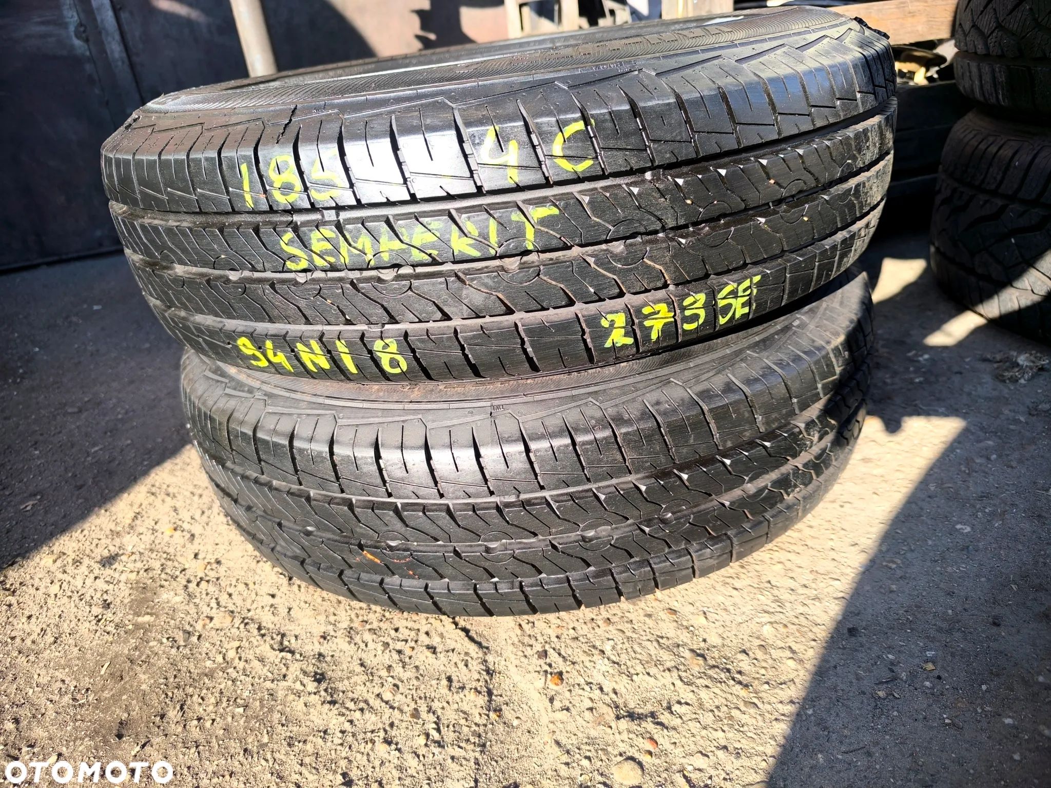 185/80R14C 14 C 185R14C 102/100Q Opony Letnie Lato SEMPERIT VAN-LIFE 2 9,5mm Nowe Demo Legnica ALU-RAD 185/80 - 1