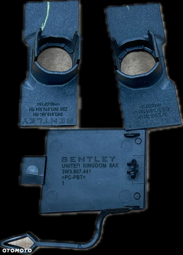 BENTLEY CONTINENTAL GT GTC KOSZYKI ZAŚLEPKA SPOILERA ZDERZAKA TYŁ 3W3807441 - 2