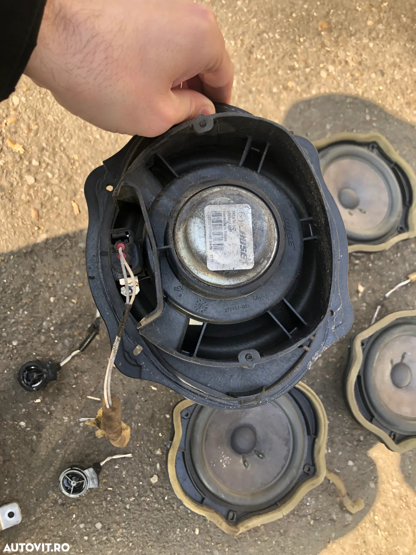 Sistem de muzica 4 boxe,2 tweetere si amplificator sunet Bose auto Mazda - 7