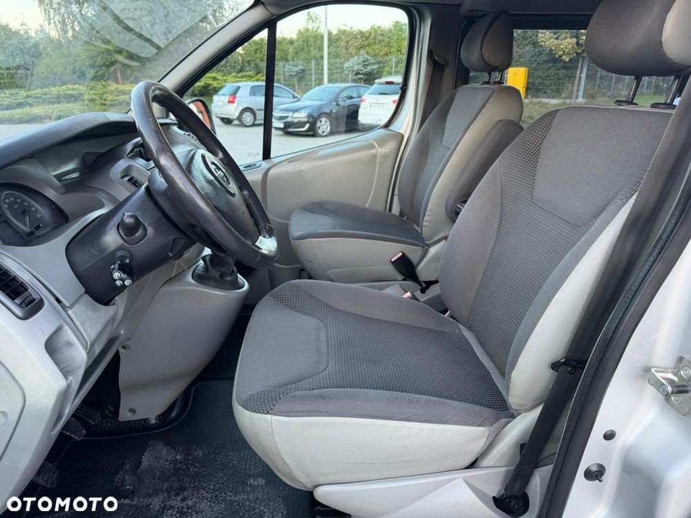 Opel VIVARO L2H1 Długi Klima Elektryka Tempomat Dubel Kabina Brygadówka Rury Serwis - 7