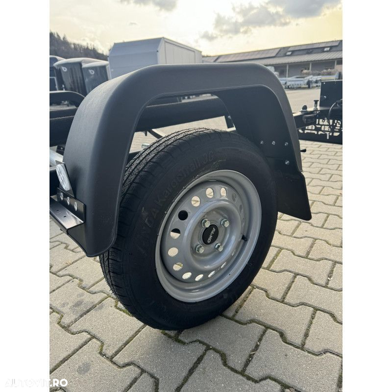 Autocar Remorca transport scuter nefranata cu o singura axa P750-skuter Lux - 11