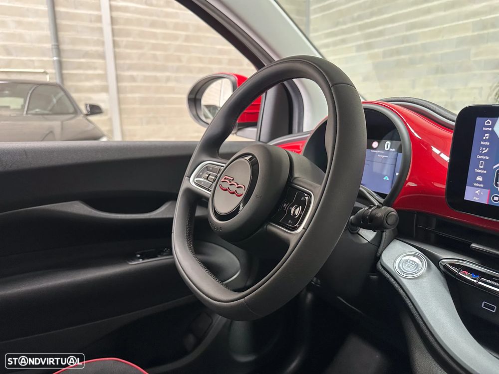 Fiat 500e 23,8kWh Red - 37