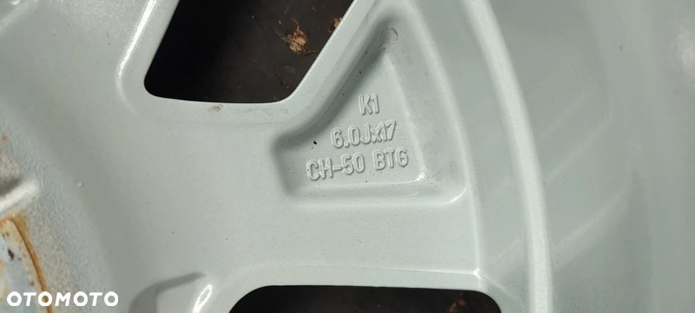 FELGI ALUMNIOWE WZMOCNIONE 5x114.3 6Jx17 CALI ET50 fi 66.1 REANULT 93459465 / 93866154 KOMPLET 4 SZTUKI - 12
