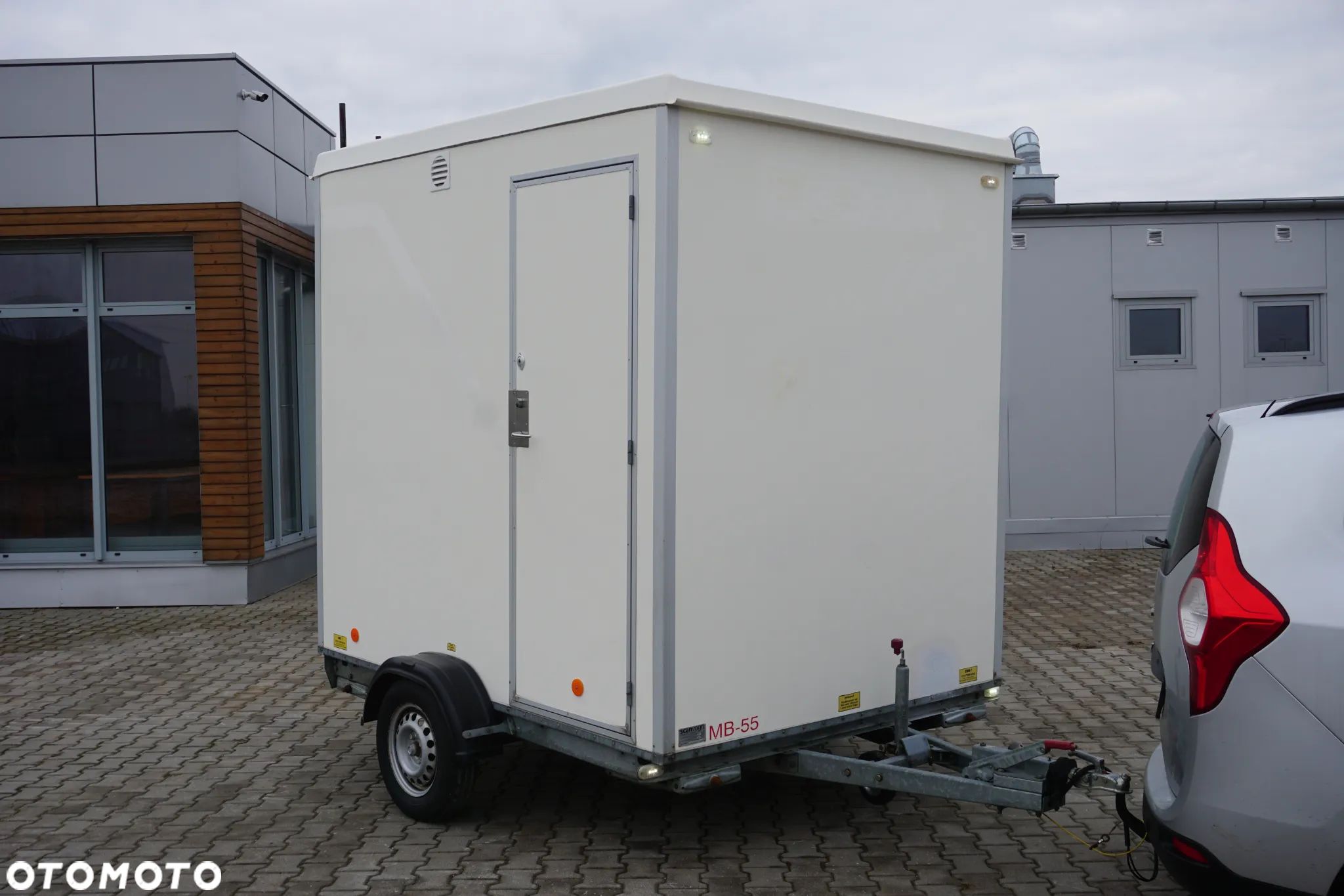 Inny Scanvogn 600 Przyczepa socjalna, toaleta mobilna 750kg - 1