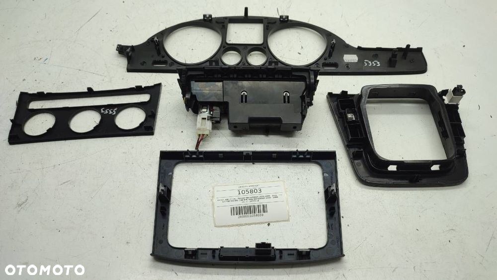 DEKOR KOMPLET RAMKA VW PASSAT B6 2005 EUROPA - 7