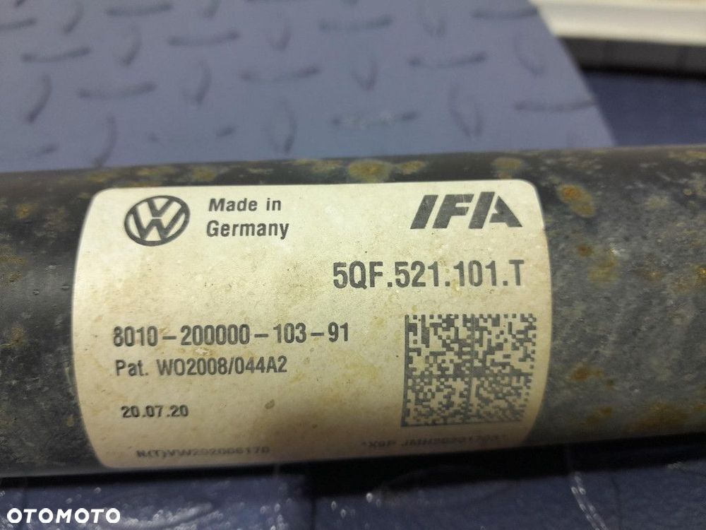 SKODA KODIAQ I LIFT 19- 2.0 BI-TDI 240 KM WAŁ NAPĘDOWY 4X4 5QF521101T - 6