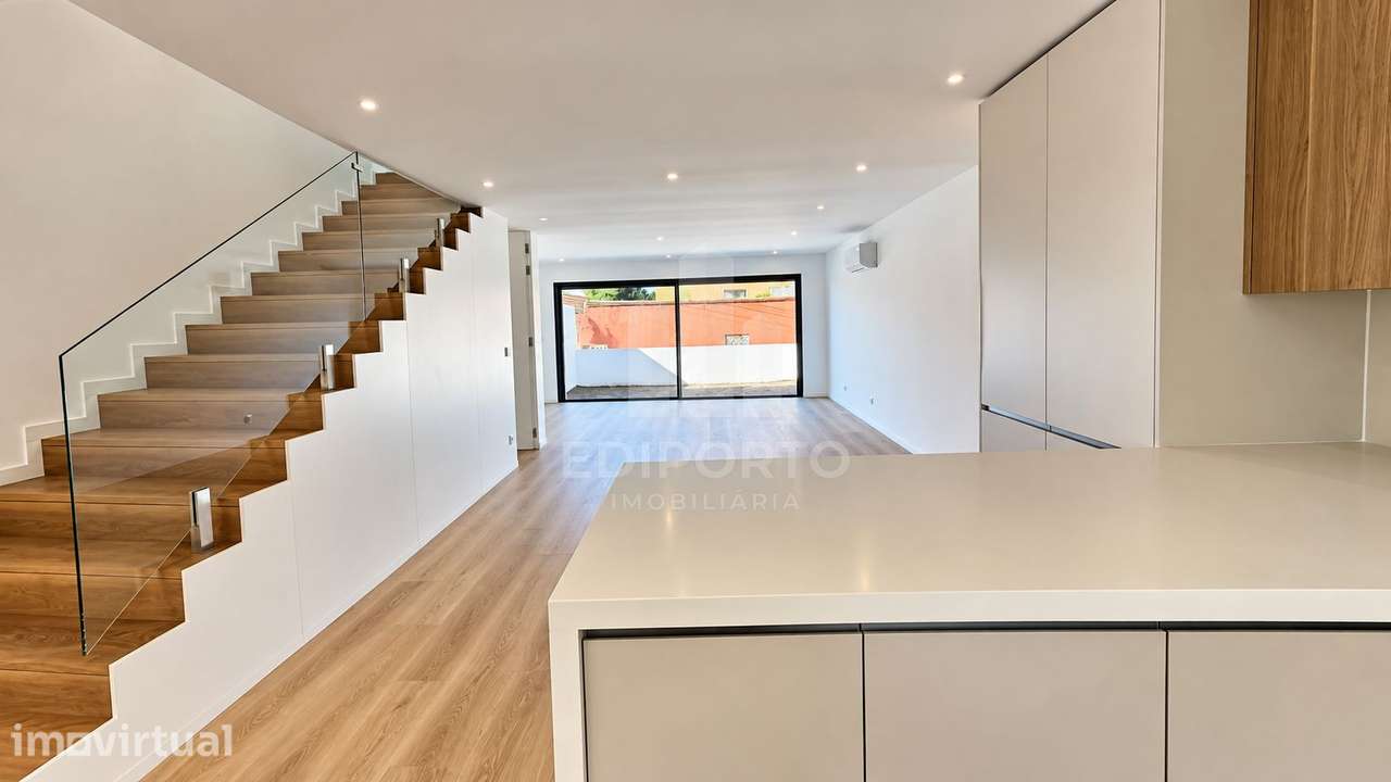 Moradia T3+1 de Luxo com jardim e Terraço vista mar e Garagem | Leça d - Grande imagem: 3/17