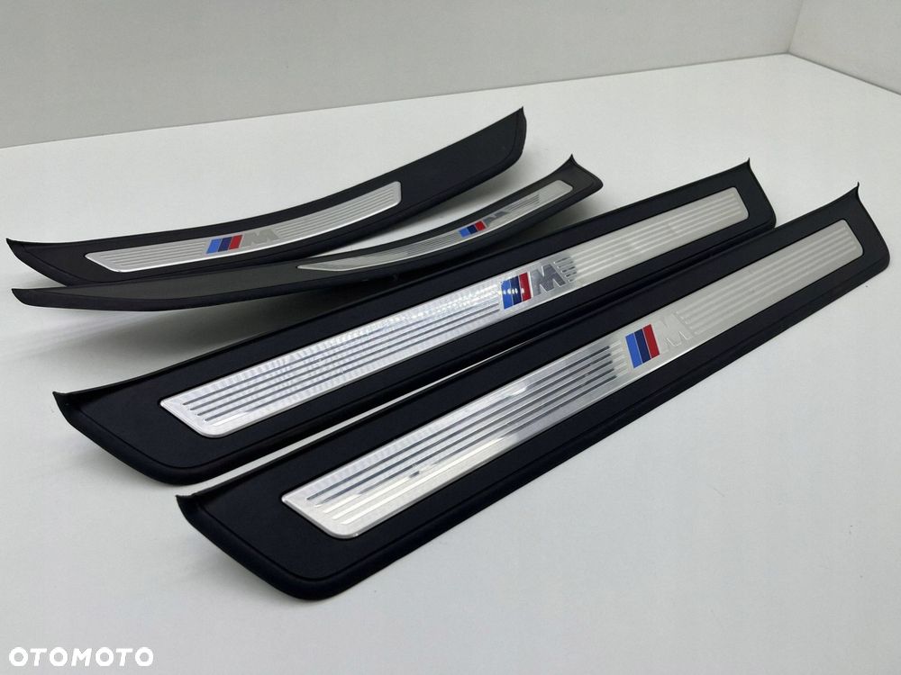 BMW 5 F10 F11 LISTWY NAKŁADKI PROGOWE M-PAKIET KOMPLET 8050053 - 2