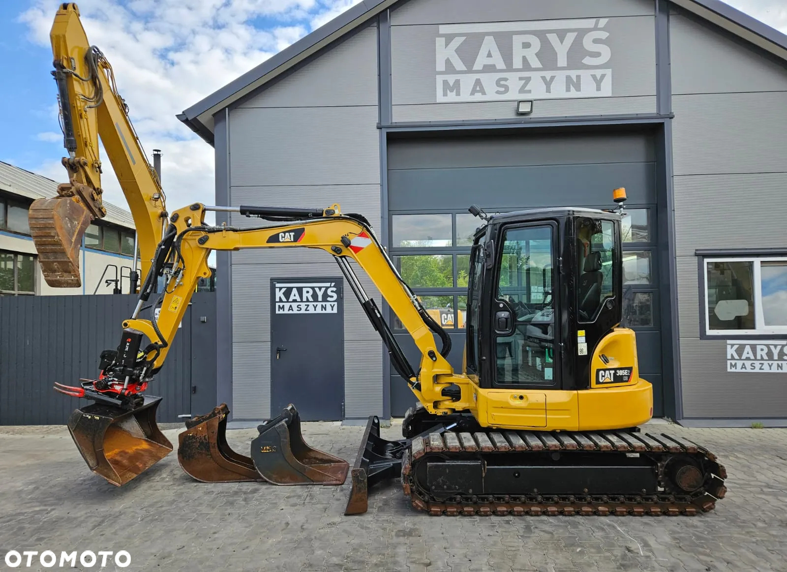 Caterpillar MINIKOPARKA CAT CATERPILLAR 305 E2 305.5 305.5E E2 2017R. KLIMATYZACJA ROTOTILT - 13