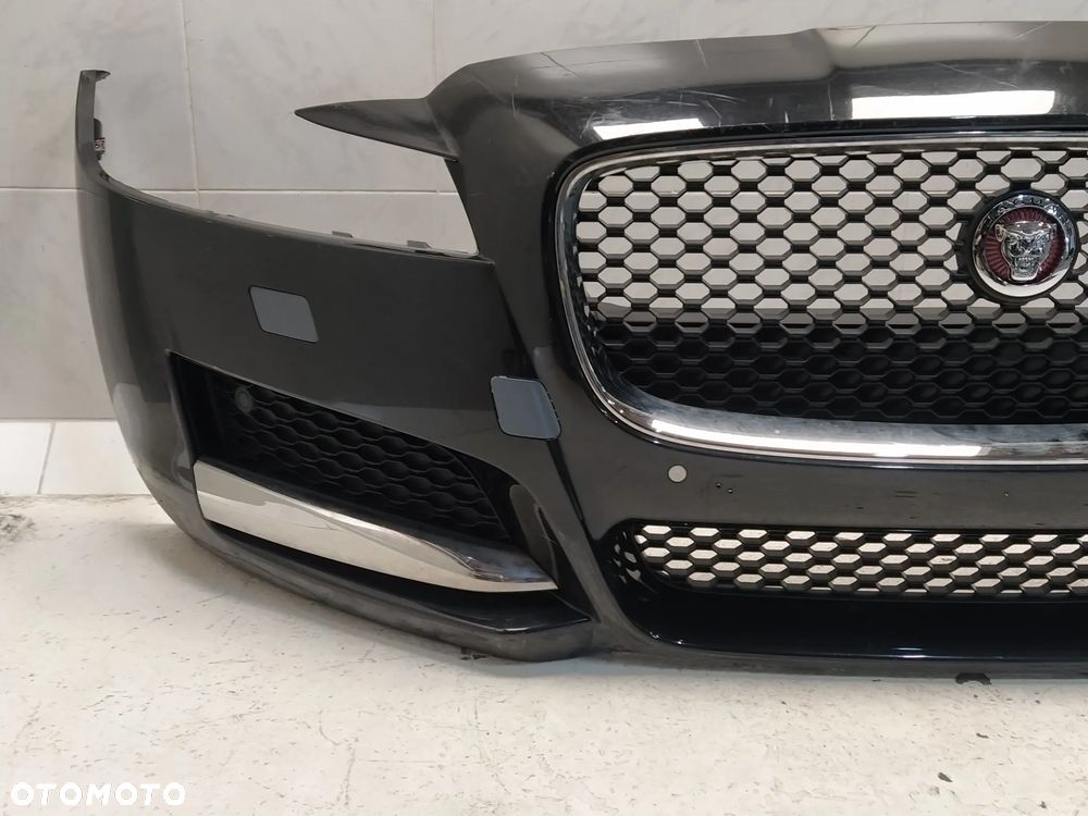 JAGUAR XF X260 ZDERZAK PRZÓD PRZEDNI KOMPLETNY 4XPDC SPRYSKIWACZE GRILL ATRAPA CHŁODNICY ZNACZEK WIĄZKA ORYGINAŁ - 4