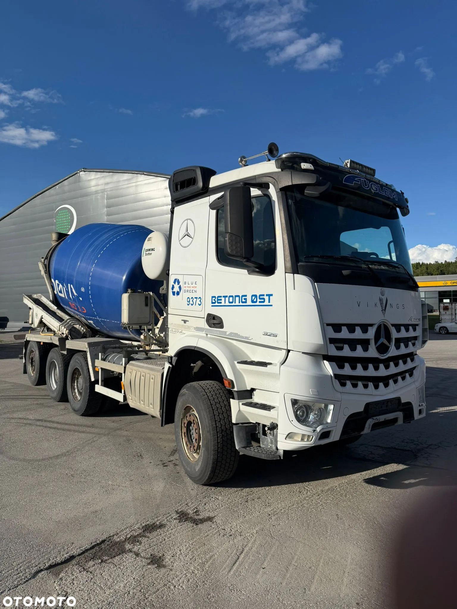 Mercedes-Benz Arocs 3251 8x4, 2017r, euro 6, 10m3 Betonomieszarka + 12m rynna hydrauliczna - 1