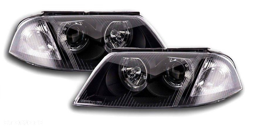 Lampy Reflektory VW PASSAT B5 FL 3BG 01-04R BLACK - 2