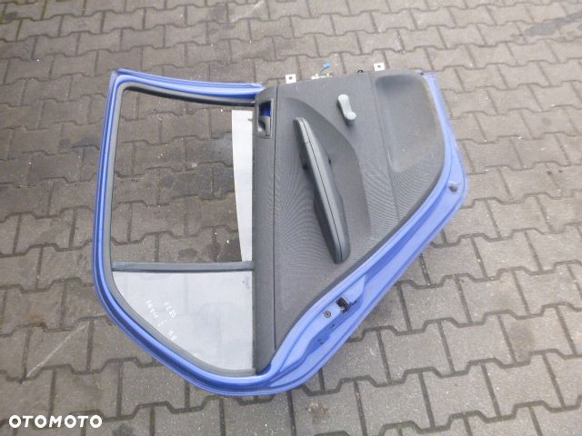 DRZWI LEWY TYŁ LEWE TYLNE SKODA FABIA I HB KOMPLETNE KOLOR 4590 - 12