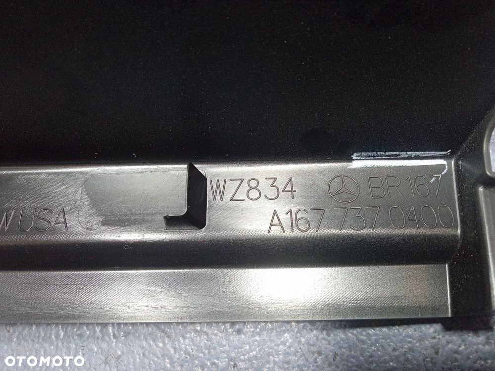 MERCEDES GLS X167 RAMKA LISTWA DRZWI TYŁ PRAWE TYLNE A1677370400 - 4