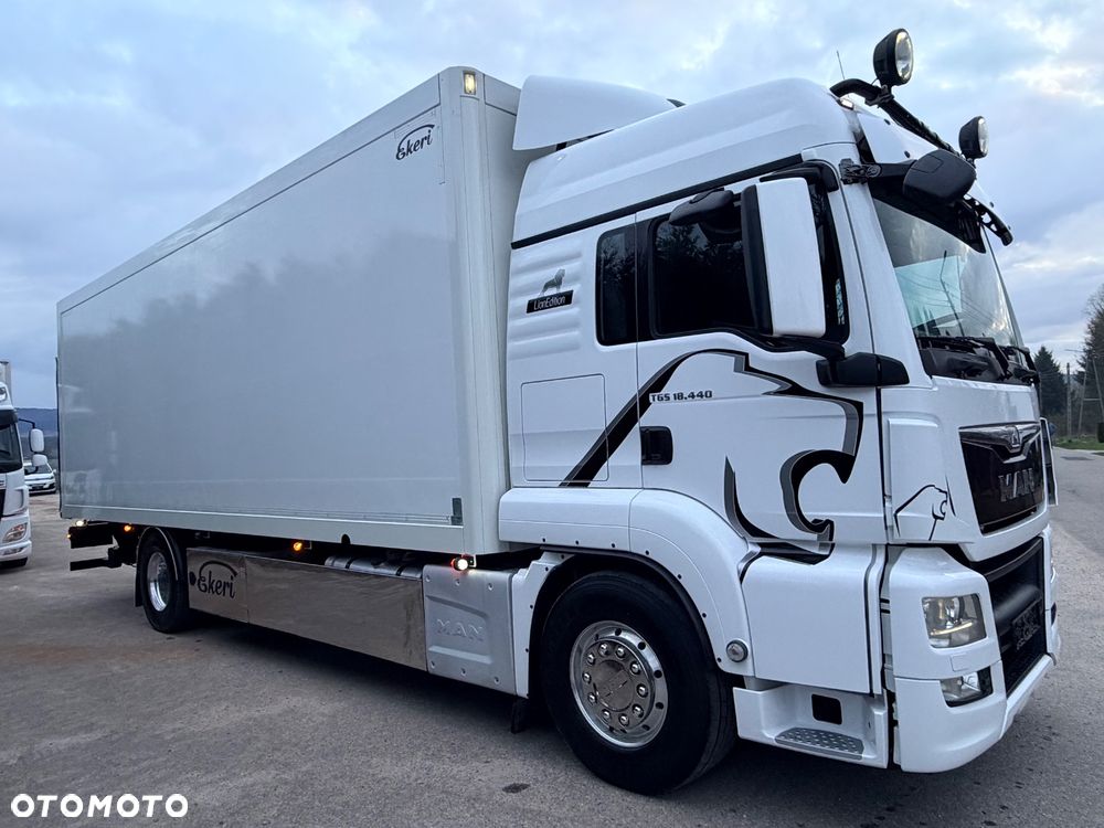 MAN TGS 18.440 4X2LL /E6/ ALUFELGI / KONTENER / WINDA / 19 EUROPALET / AUTOMAT / SYPIALKA x 2 / GLOB / WEBASTO / 2015 ROK / SPROWADZONY - 20
