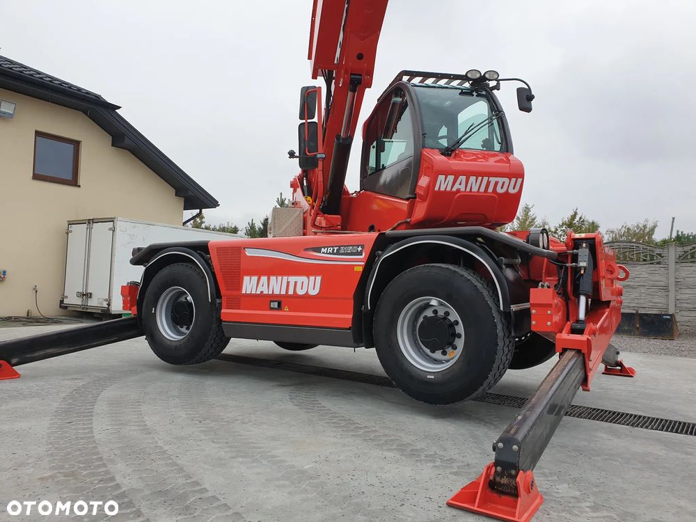 Manitou MRT Roto 2150+Privilege kosz/wciągarka/widły/pilot sprowadzona piękny stan - 37