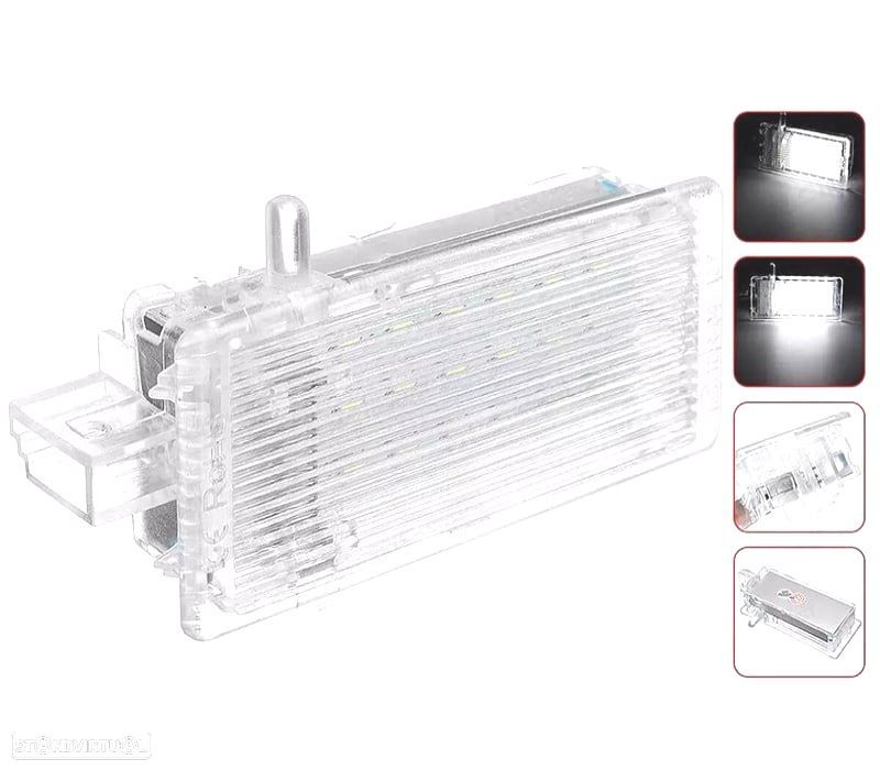 LÂMPADAS LED PORTA-LUVAS PARA BMW E46 E90 X5 E53 E81 E82 E83 X3 E84 X1 E87 E92 MINI COOPER R50 R55 - 1