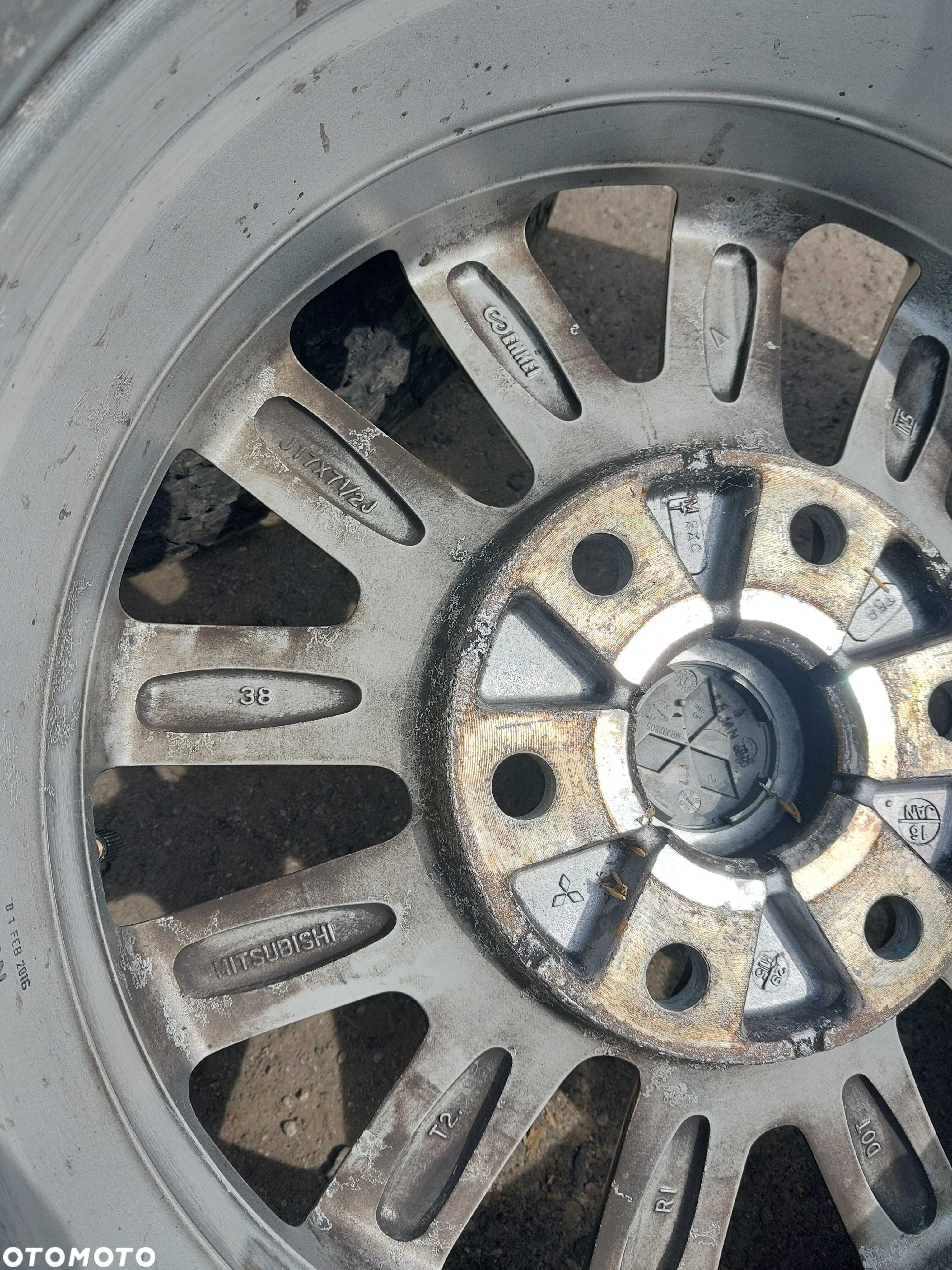 Koła Alufelgi L200 Mitsubishi Felgi Aluminiowe 17 6x139.7 Orginalne - 5
