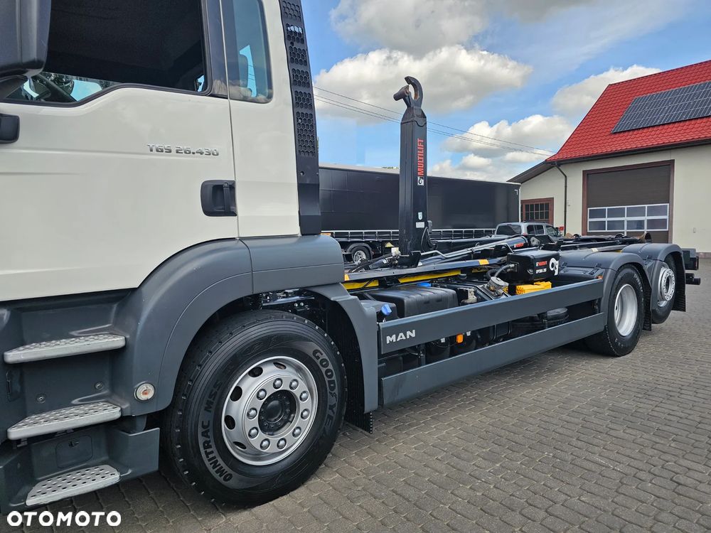 MAN TGS 26.430 E.6 HAKOWIEC 6X2 HIAB MULTILIFT 20ton - 2