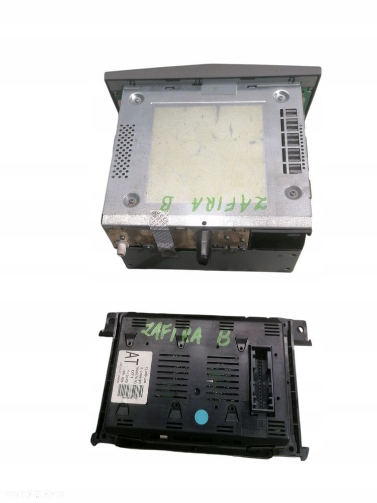 radio cd wyświetlacz opel zafira b 13154304 7643103310 13208089 - 4