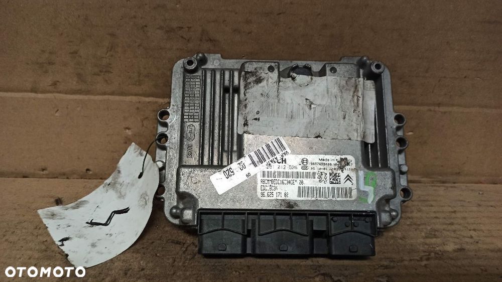 #KOMPUTER PEUGEOT 207 1.4 HDI nr 9662517180 - 1