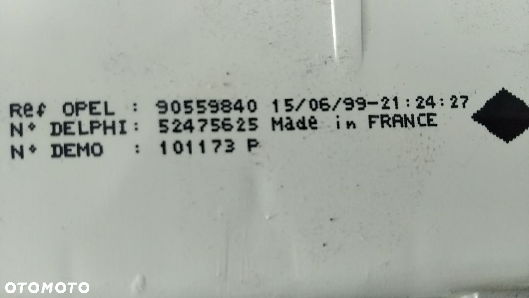 Panel klimatyzacji  Opel Astra 2 90559840 - 3