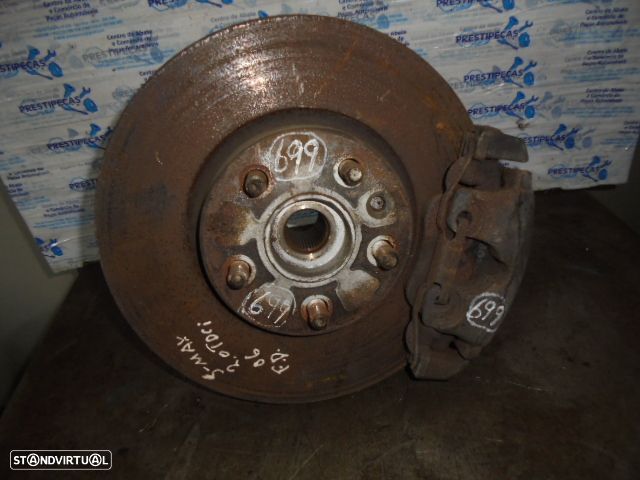 Manga De Eixo 6G913K170A FORD S MAX 2006 2.0TDCI 140CV 5P CINZA FD COM BOMBITO 30 CM - 1