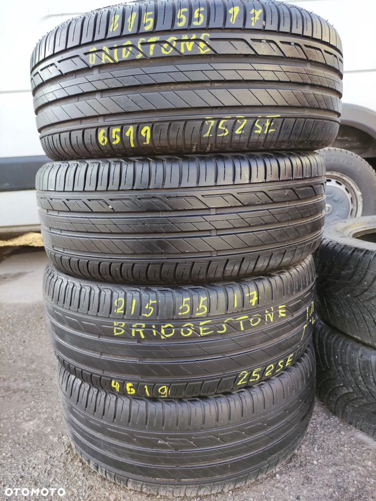 215/55R17 94V Opony Letnie Lato BRIDGESTONE TURANZA T001 Legnica ALU-RAD 215/55 6,5mm - 2